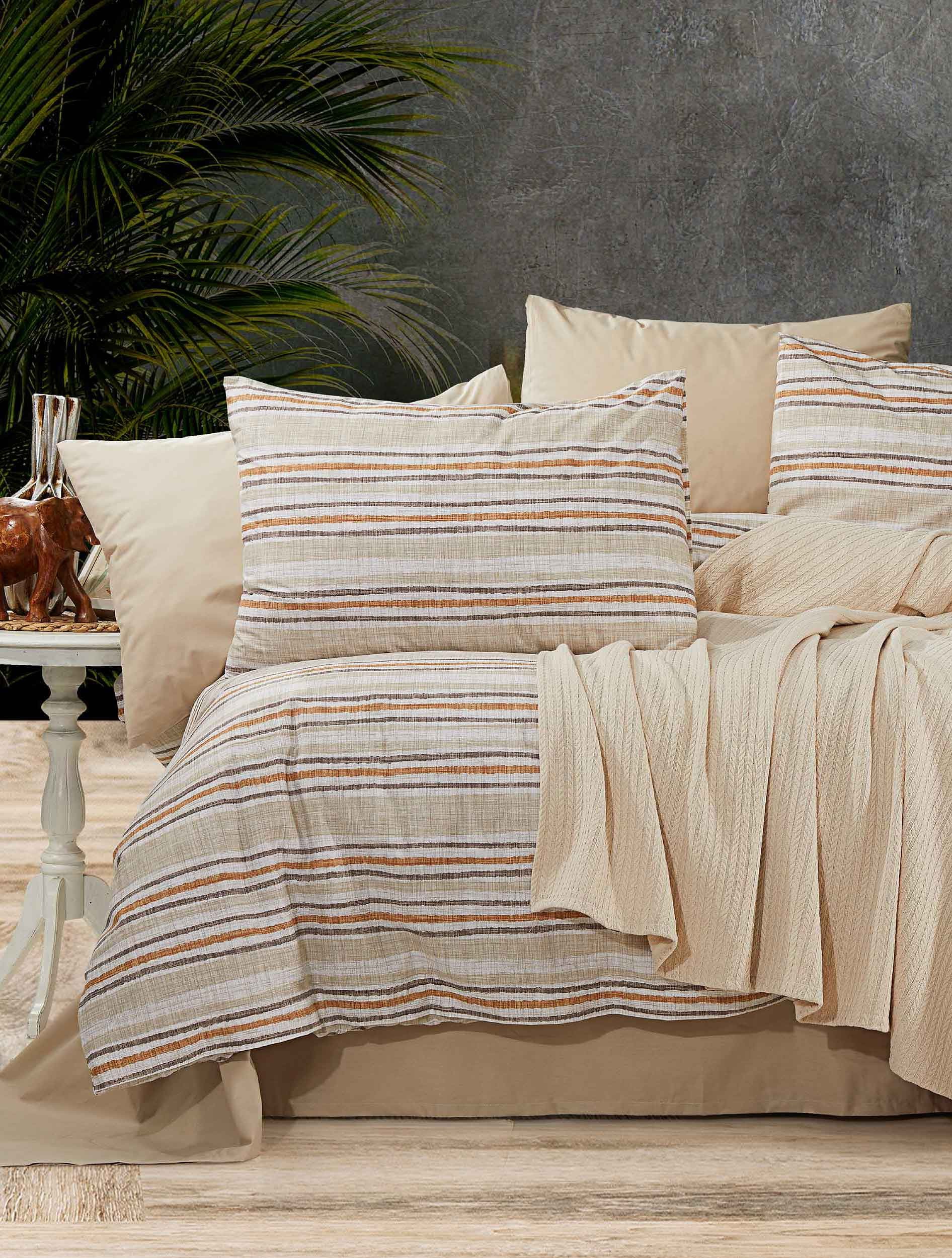 Σετ Σεντόνια Υπέρδιπλα 4 Τεμαχίων Madi Celestial 240x260