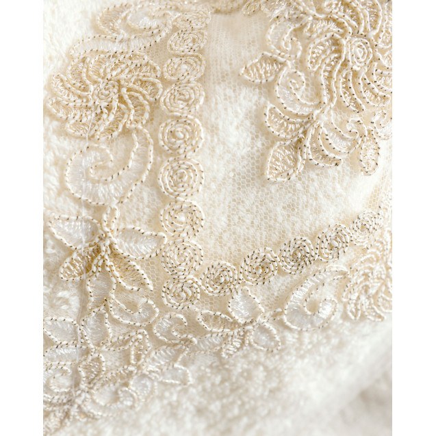 Σετ Πετσέτες 3 Τεμαχίων Rythmos Cordelia Εκρου...