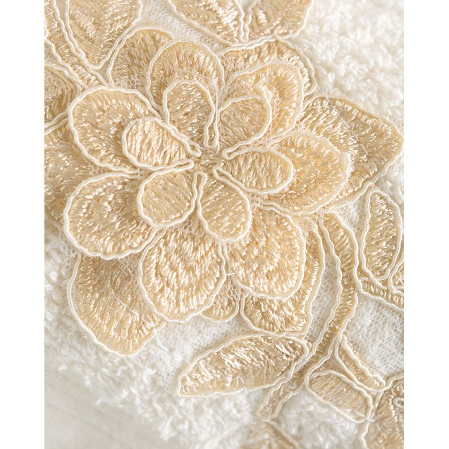 Σετ Πετσέτες 3 Τεμαχίων Rythmos Hemera Εκρου...