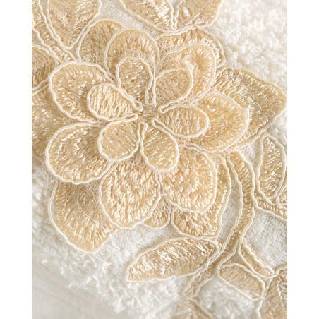 Σετ Πετσέτες 3 Τεμαχίων Rythmos Hemera Εκρου Μπεζ 30x50,50x90,80x150