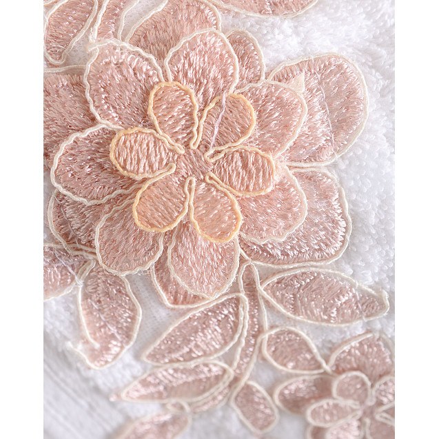 Σετ Πετσέτες 3 Τεμαχίων Rythmos Hemera Λευκο...