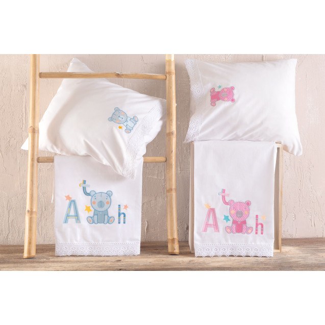 Σετ Σεντόνια Κούνιας 3 Τεμαχίων Rythmos Arthur...