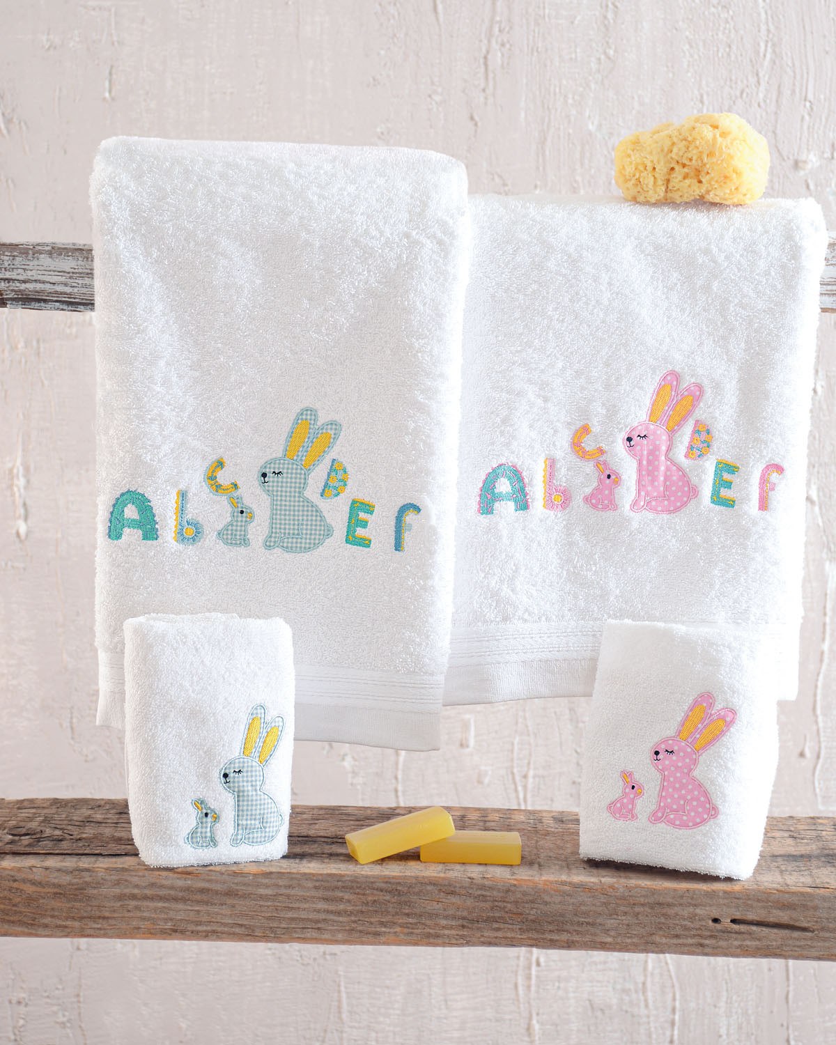 Σετ Παιδικές Πετσέτες 2 Τεμαχίων Rythmos Miffy Ροζ 30x50,70x140