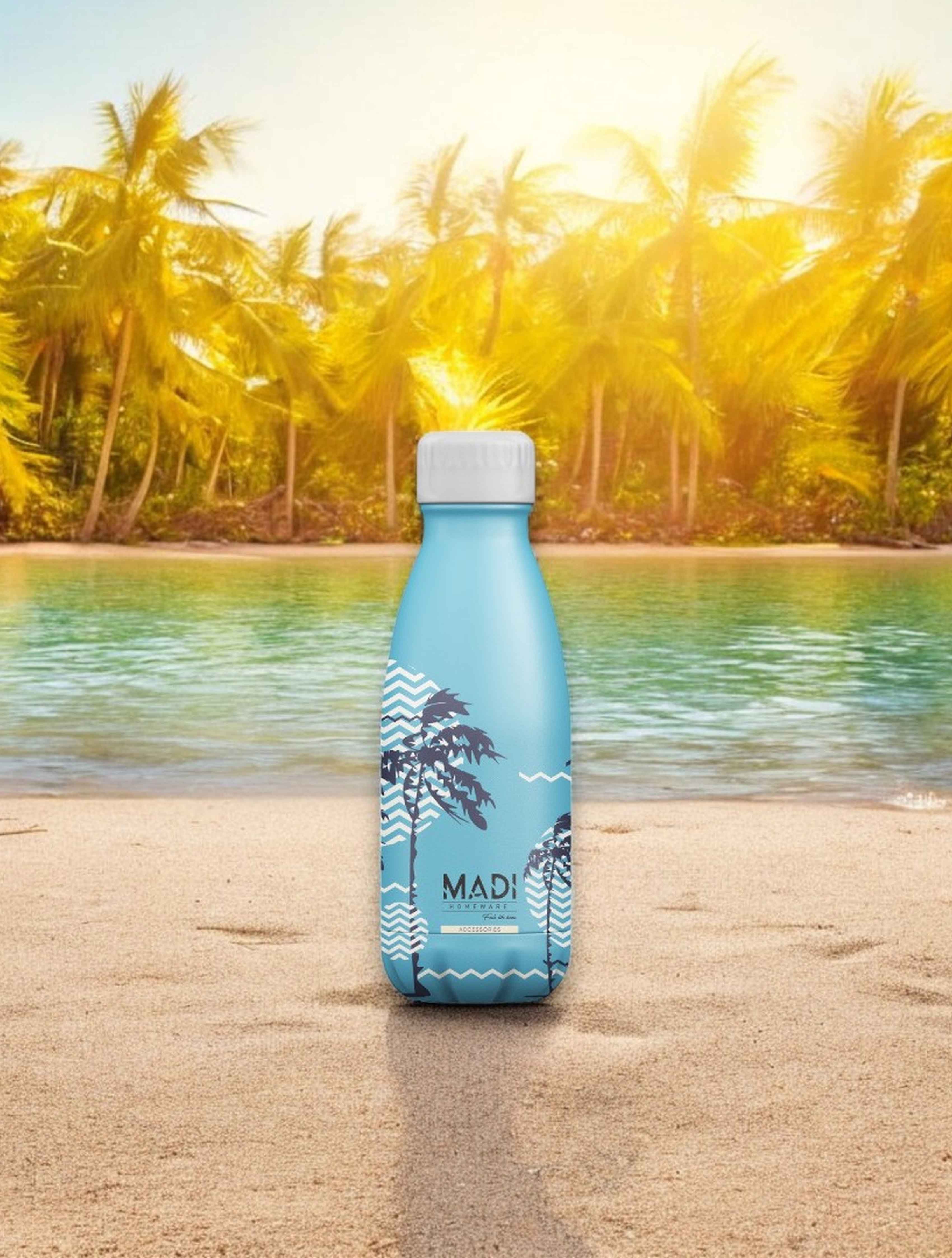 Θερμός Madi Palm 500ml: 27 x 7 x 4 εκ.