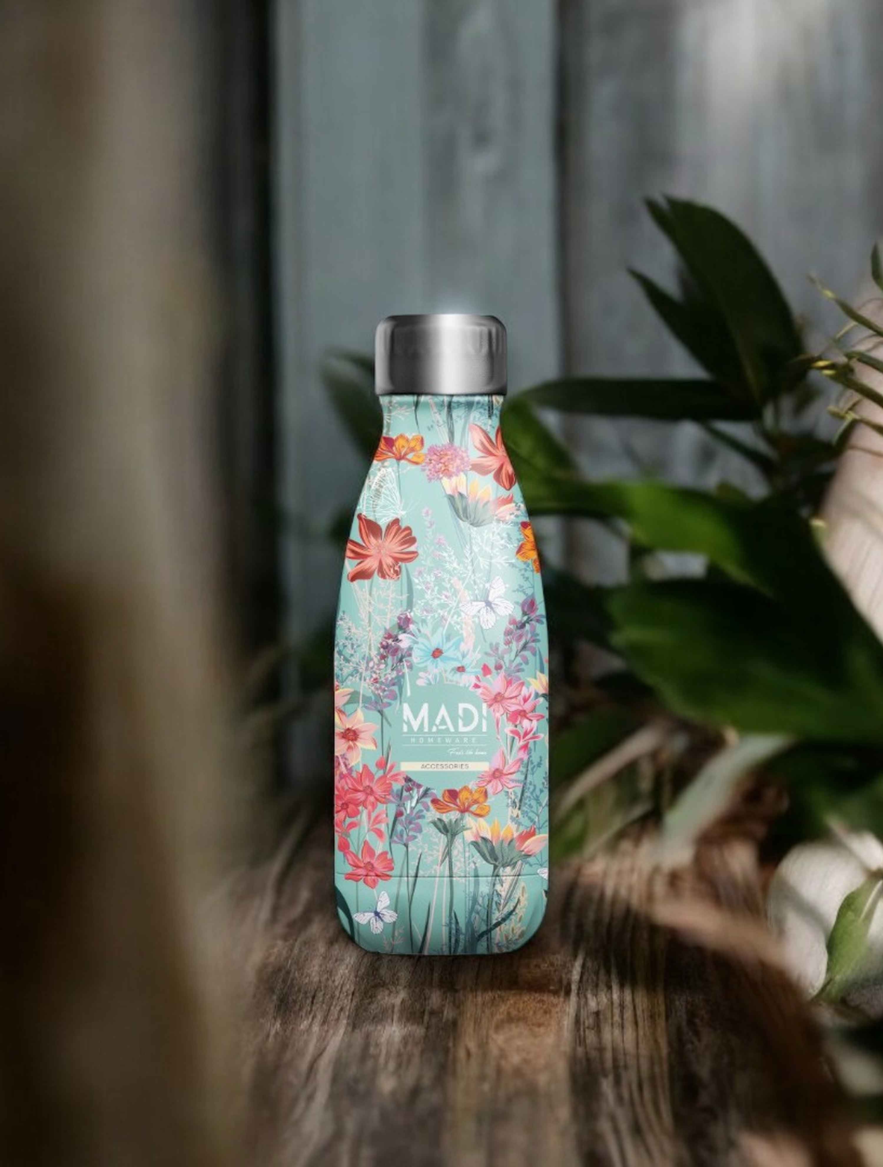Θερμός Madi Tropic 500ml: 27 x 7 x 4 εκ.