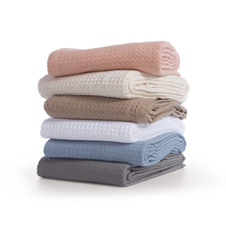 Κουβέρτα Πικέ Υπέρδιπλη Nef-Nef  New Golf Denim 220x240