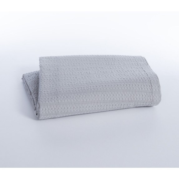 Κουβέρτα Πικέ Μονή Nef-Nef Cool L.Grey 160x240