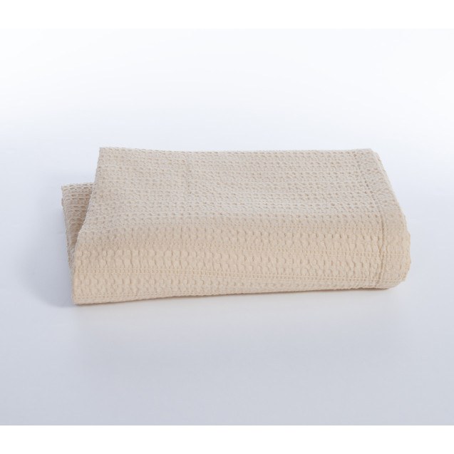 Κουβέρτα Πικέ Υπέρδιπλη Nef-Nef  Cool Sand 220x240