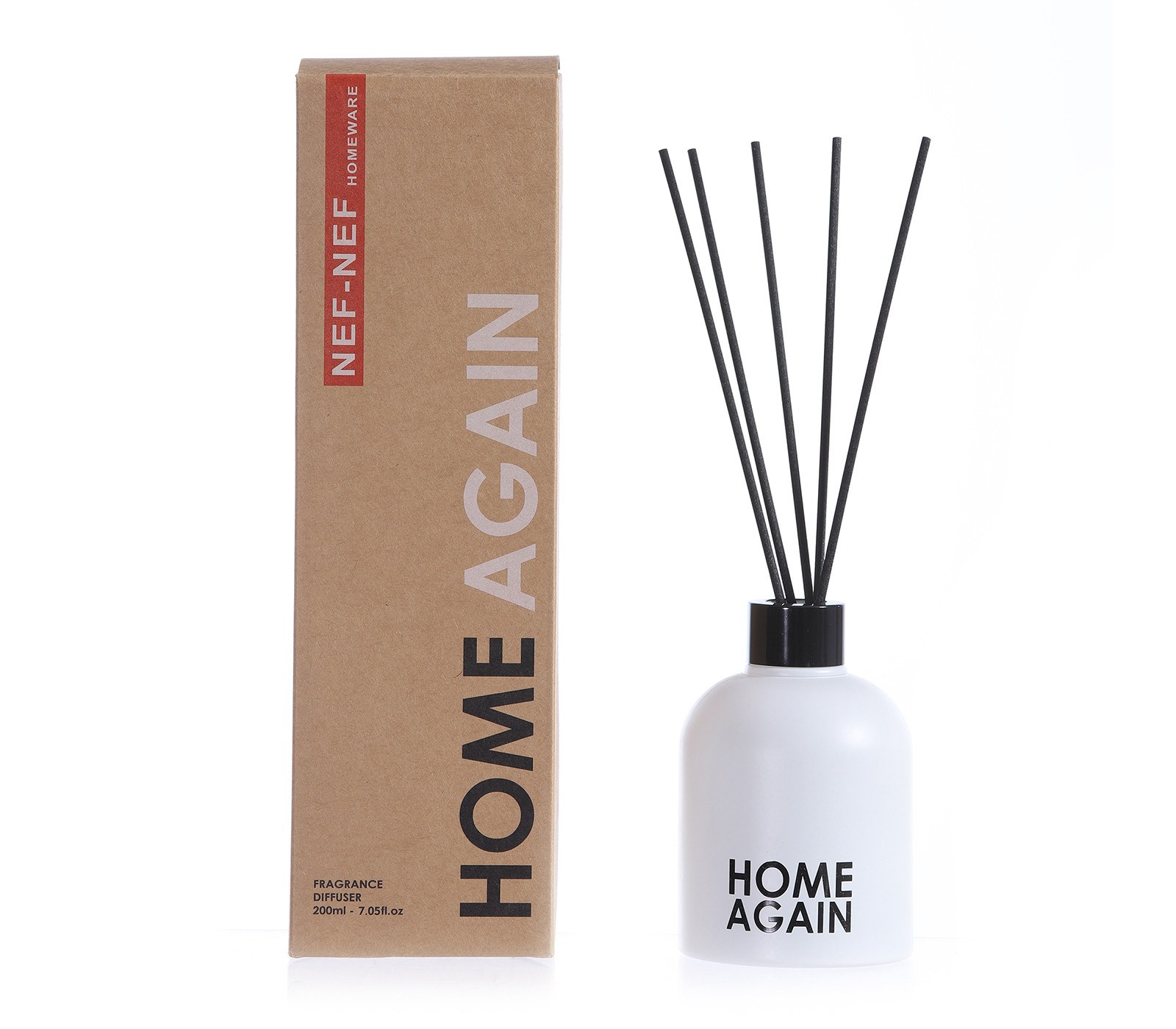 Αρωματικό Χώρου με Στικς Nef-Nef Home Again White 200ml