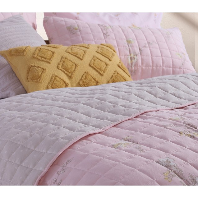 Κουβερλί Μονό Nef-Nef Irida Pink 180x240