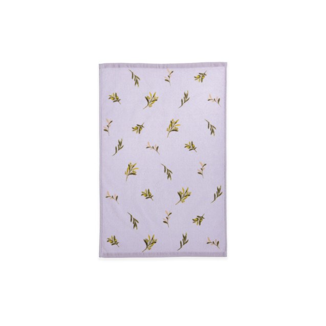 Ποτηρόπανο Βελουτέ Nef-Nef Olive Lilac 40x60