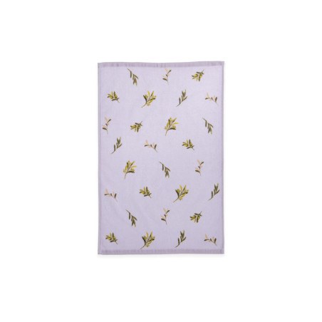 Ποτηρόπανο Βελουτέ Nef-Nef Olive Lilac 40x60