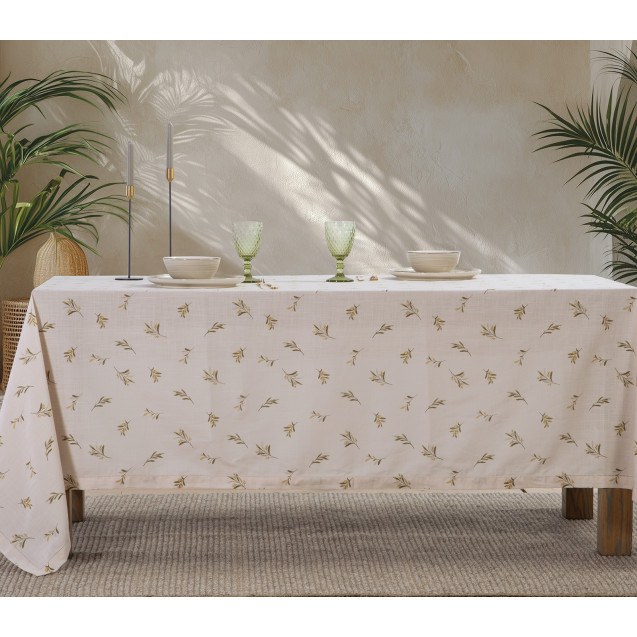 Τραπεζομάντηλο Nef-Nef Classic Ecru 150x300