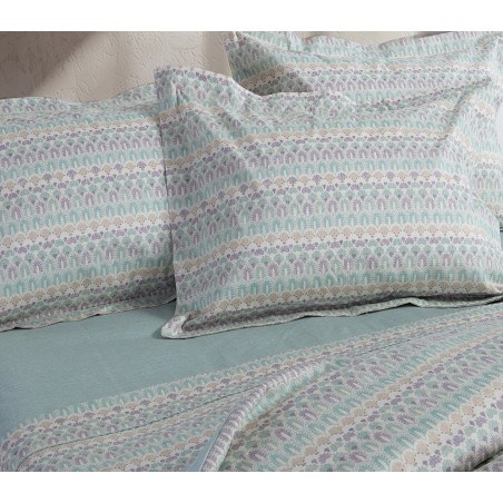 Σετ Σεντόνια King Size 4 Τεμαχίων Nef-Nef Mosair Aqua 270x280