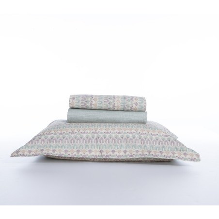 Σετ Σεντόνια King Size 4 Τεμαχίων Nef-Nef Mosair Aqua 270x280