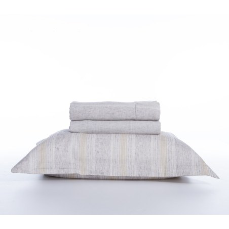 Σετ Σεντόνια King Size 4 Τεμαχίων Nef-Nef Orden Beige 270x280