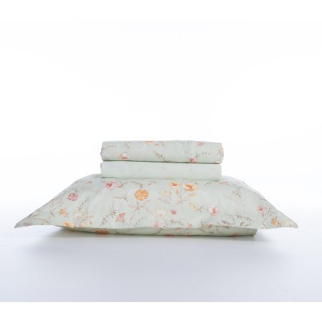 Σετ Σεντόνια Υπέρδιπλα 4 Τεμαχίων Nef-Nef Mimosa Green 240x270