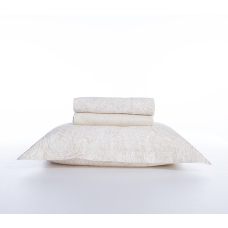 Σετ Σεντόνια King Size 4 Τεμαχίων Nef-Nef Mimosa Ecru 270x280