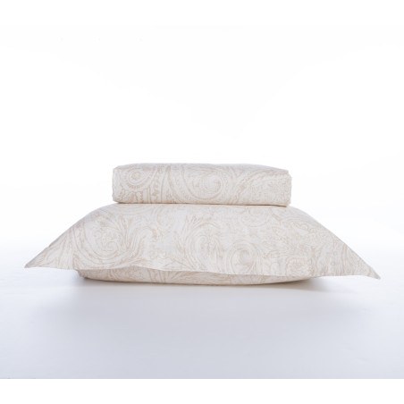 Σετ Παπλωματοθήκη Υπέρδιπλη 3 Τεμαχίων Nef-Nef Mimosa Ecru 240x230