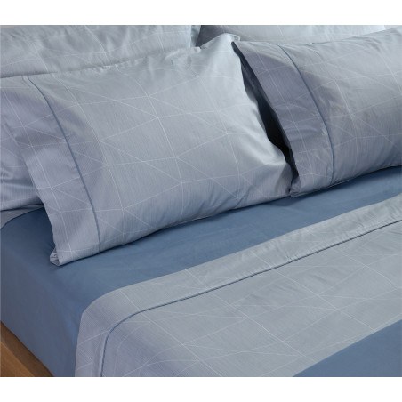 Σετ Σεντόνια Υπέρδιπλα 4 Τεμαχίων Nef-Nef Mirrage Grey 240x270