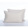 Σετ Μαξιλαροθήκες Διακόσμησης 2 Τεμαχίων Nef-Nef Brunno Ecru 52x72