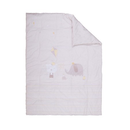 Βρεφικό Κουβερλί Nef-Nef Petula Greige 110x140