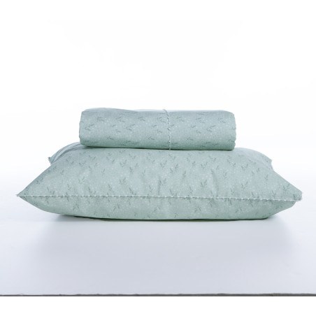 Σετ Παπλωματοθήκη Υπέρδιπλη 3 Τεμαχίων Nef-Nef Josefine Mint 240x230