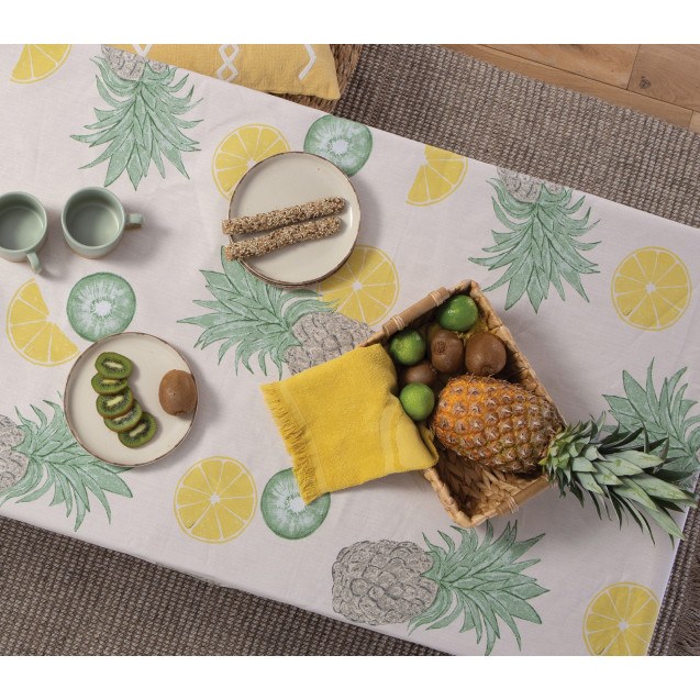 Τραπεζομάντηλο Αλέκιαστο Nef-Nef Coctail Cream...