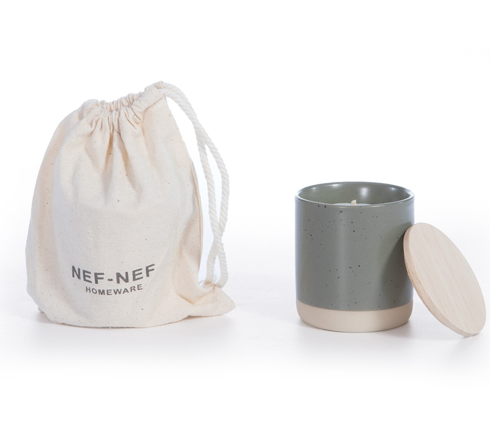 Αρωματικό Κερί Nef-Nef Sweet Magnolia Grey 180gr