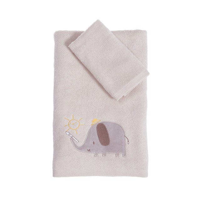 Σετ Βρεφικές Πετσέτες 2 Τεμαχίων Nef-Nef Happy...