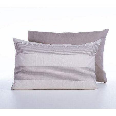 Μαξιλαροθήκη Nef-Nef Casual Stripe Ecru 52x72