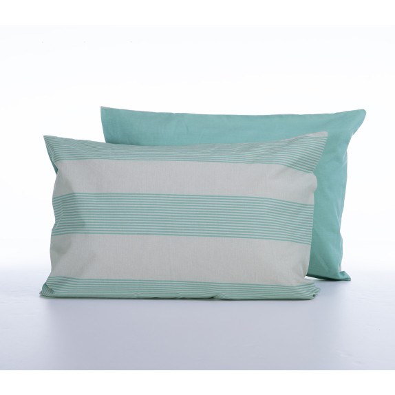 Μαξιλαροθήκη Nef-Nef Casual Stripe Petrol 52x72