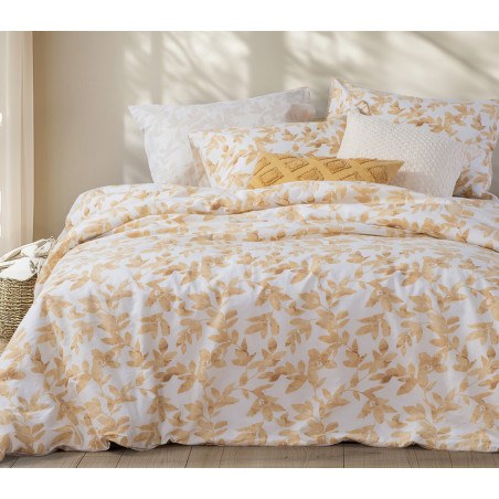 Σετ Σεντόνια Μονά με Λάστιχο 3 Τεμαχίων Nef-Nef Sencil Gold 100x200+35