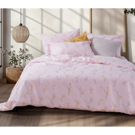 Σετ Σεντόνια Υπέρδιπλα 4 Τεμαχίων Nef-Nef Irida Pink 240x270