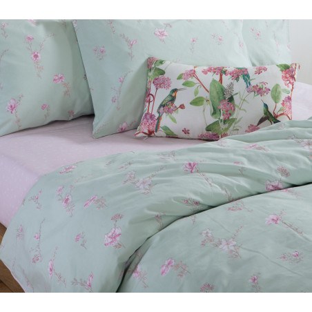 Σετ Σεντόνια Υπέρδιπλα 4 Τεμαχίων Nef-Nef Irida Pink 240x270