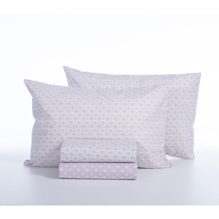 Σετ Σεντόνια Υπέρδιπλα 4 Τεμαχίων Nef-Nef Keylan Mauve 240x270
