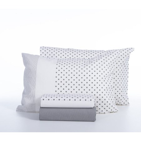 Σετ Σεντόνια Υπέρδιπλα 4 Τεμαχίων Nef-Nef Donter Beige 240x270