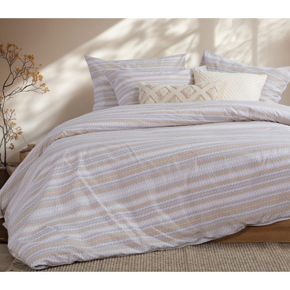 Σετ Σεντόνια Υπέρδιπλα 4 Τεμαχίων Nef-Nef Quantro Grey...