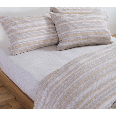 Σετ Σεντόνια Υπέρδιπλα 4 Τεμαχίων Nef-Nef Quantro Grey 240x270