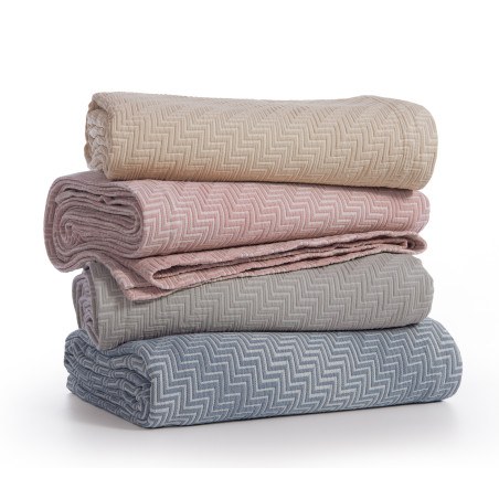 Κουβέρτα Υπέρδιπλη Nef-Nef  Chevie Blue 230x250