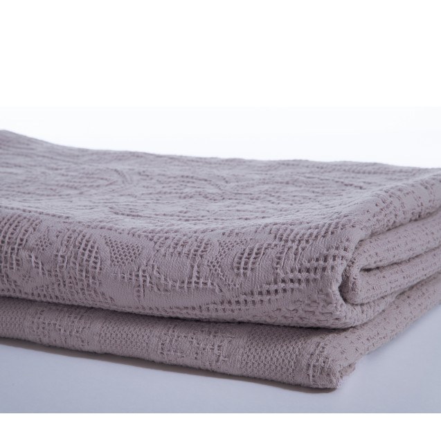 Κουβέρτα Υπέρδιπλη Nef-Nef  Nantia Mauve 230x250
