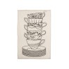 Ποτηρόπανο Nef-Nef My Cup Of Tea Ecru 40x60