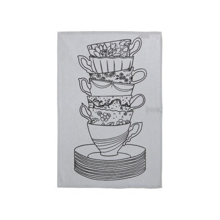 Ποτηρόπανο Nef-Nef My Cup Of Tea Ecru 40x60