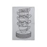 Ποτηρόπανο Nef-Nef My Cup Of Tea Ecru 40x60