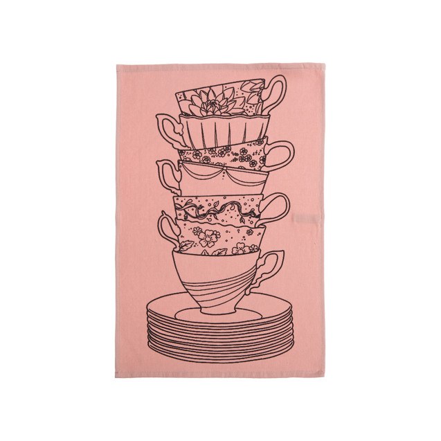 Ποτηρόπανο Nef-Nef My Cup Of Tea Ecru 40x60