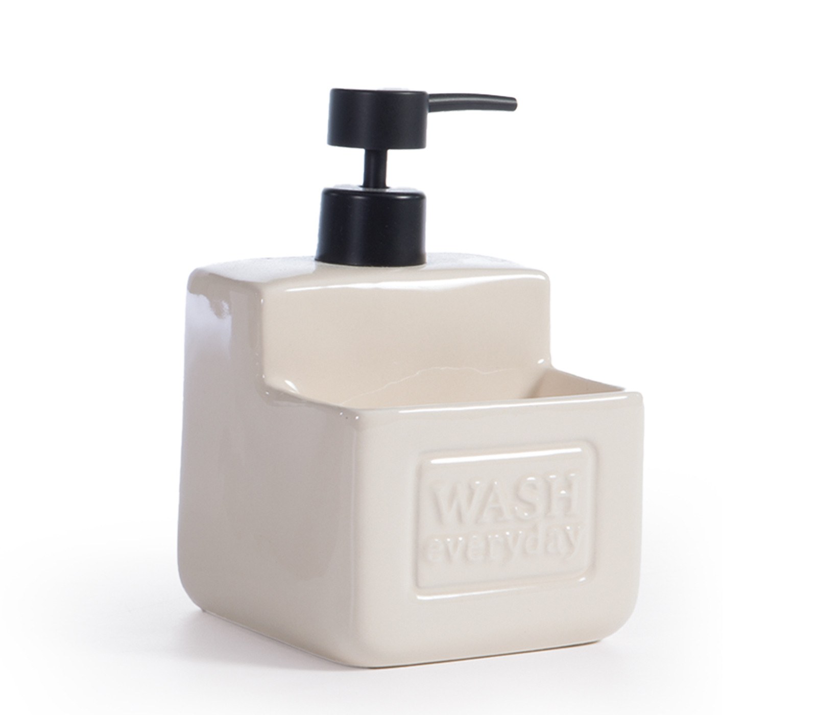 Δοχείο Κρεμοσάπουνου Nef-Nef Clean Off White