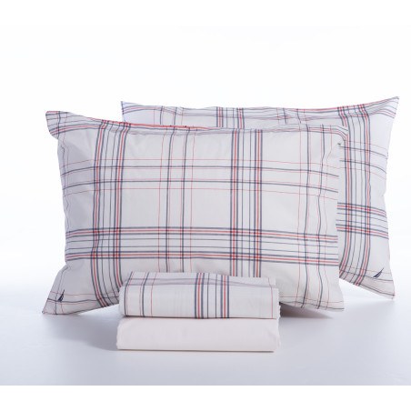 Σετ Σεντόνια Υπέρδιπλα 4 Τεμαχίων Nef-Nef Nau Navigate Ecru 240x270