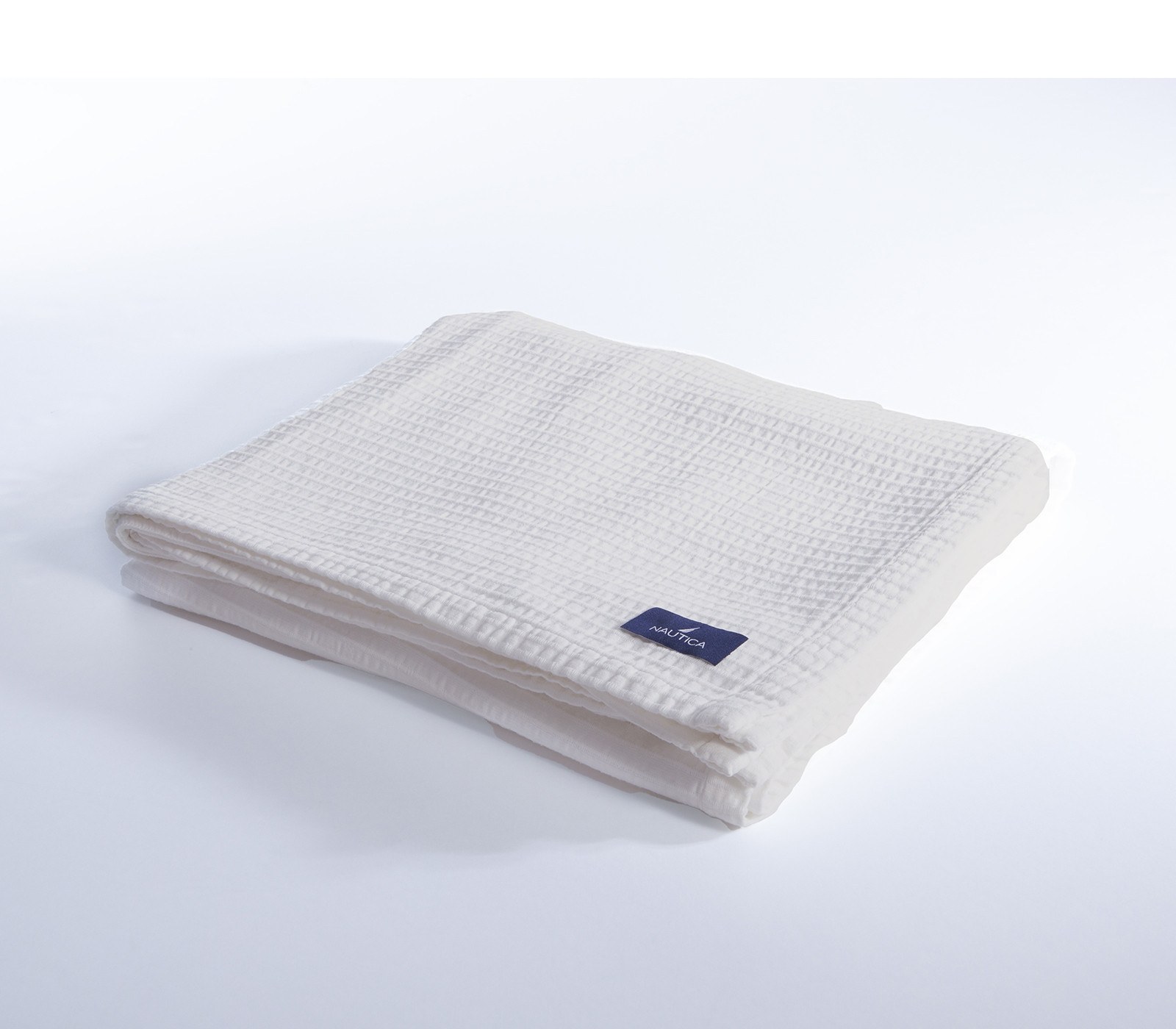 Κουβέρτα Πικέ Υπέρδιπλη Nef-Nef  Nau Navy White 230x240