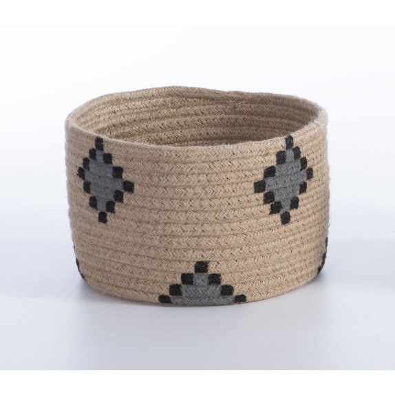 Καλάθι Nef-Nef Alemao Natural/Grey D:22x14