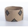 Καλάθι Nef-Nef Alemao Natural/Grey D:22x14